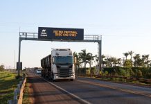 Motiva Pantanal realiza intervenção noturna na BR-163 para avanço de obras em Eldorado