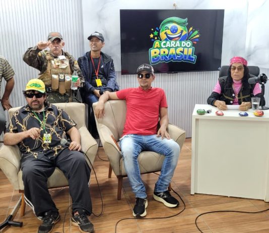 A Cara do Brasil ao vivo: todo sábado, este não foi diferente!!