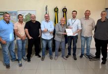 Prefeito de Iguatemi recebe representantes da ITAIPU e discute parceria para construir pontes de concreto na zona rural