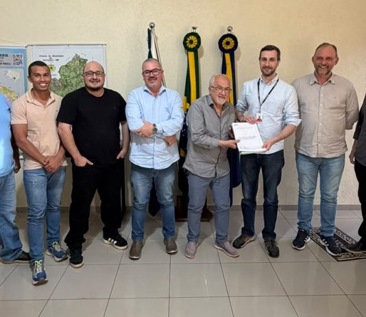 Prefeito de Iguatemi recebe representantes da ITAIPU e discute parceria para construir pontes de concreto na zona rural