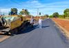 Prefeito de Iguatemi acompanha andamento das obras de pavimentação asfáltica da Rua Ocídio da Costa