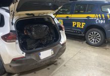 PRF apreende drogas e prende homem que tentou atropelar equipe policial