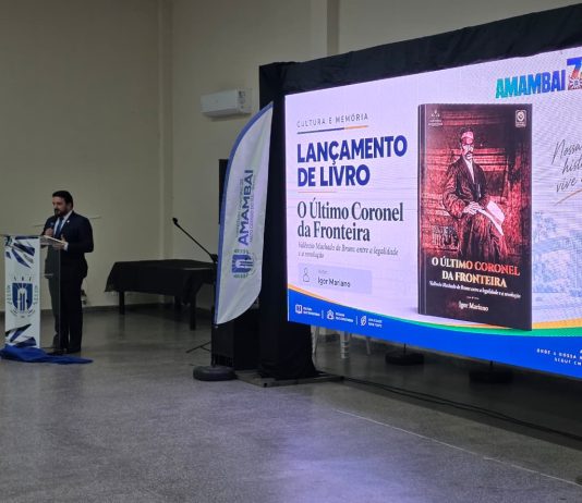 Livro “O Último Coronel da Fronteira” é lançado durante o Amambai Proativa