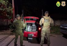 Ação integrada apreende 329 kg de maconha e prende dois homens em Mundo Novo