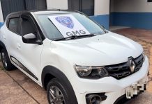 Guarda Municipal recupera veículo furtado em Florianópolis que seguia em direção ao Paraguai, em Guaíra