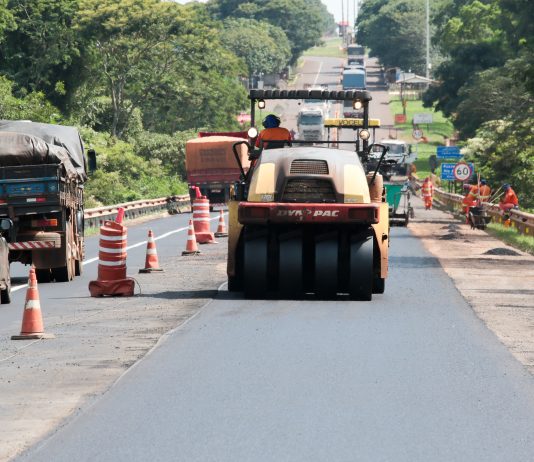 Motiva Pantanal informa ponto de pare-e-siga no km 135 da BR-163/MS em Naviraí nesta sexta-feira (4)