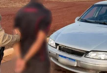 Homem é preso em Guaíra com carro furtado em Palotina