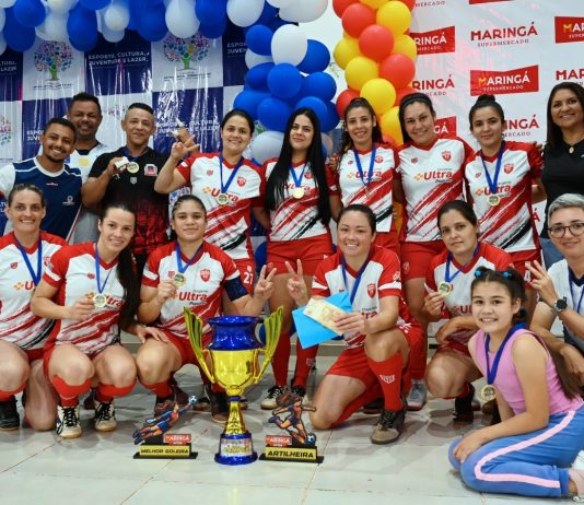 Mundo Novo Feminino conquista título invicto do Campeonato Municipal de Futsal em Itaquiraí