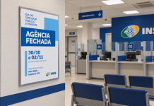 Agências do INSS não abrem nesta sexta (30) e nem na próxima segunda (2)