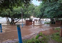 Itaquiraí intensifica recuperação de estradas após chuvas e suspende camping na Praia da Amizade