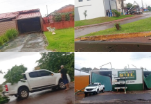 Vendaval causa destruição em Amambai e previsão indica semana de chuva no Cone Sul, Sul Fronteira e oeste do Paraná