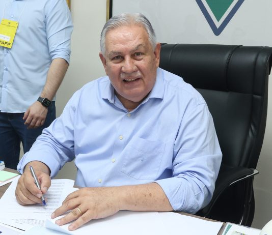 Estevão Petrallás é reeleito com ampla maioria para comandar FFMS até 2031