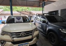 Veículo furtado é recuperado pela Guarda Municipal de Guaíra