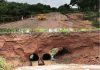 Rompimento de bueiro interdita totalmente trecho da MS-489 entre Naviraí e Porto Caiuá