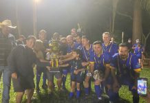 Iguatemi é campeão da 1ª Copa Regional Serrana Master 50+ de Futebol Suíço
