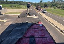 PRF apreendeu carreta com 600 mil maços de cigarros contrabandeados em Alto Paraíso