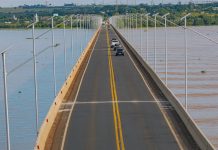 Obras na Ponte Ayrton Senna são suspensas no fim de semana