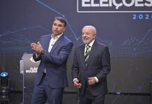 Debate entre Lula e Flávio Bolsonaro é marcado por confronto e classificado como “caótico” por analistas
