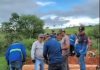 Mundo Novo realiza manutenção em ponte da estrada Santo Garcia enquanto aguarda início de nova estrutura