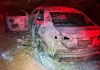 Corpo carbonizado é encontrado dentro de carro incendiado em Paranhos