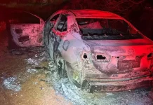 Corpo carbonizado é encontrado dentro de carro incendiado em Paranhos